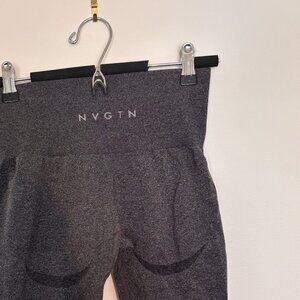 NVGTN Seamless High Waisted Leggings Dark Gray Size S